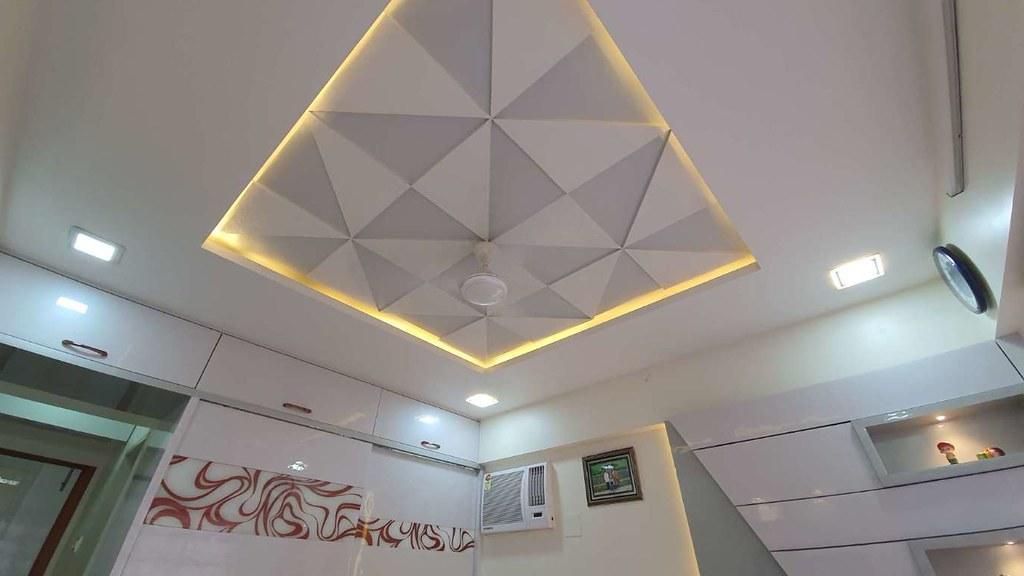 Room Walls And False Ceiling Pvc 3d Panel Design Ideas Colourdrive 9634